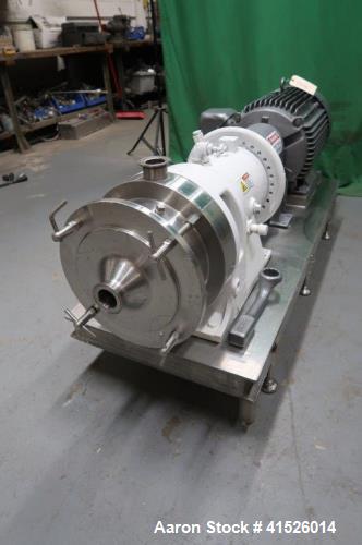 Chemicolloid Industries “Charlotte” Model SD-40 inline colloid mill