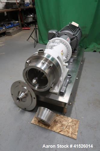 Chemicolloid Industries “Charlotte” Model SD-40 inline colloid mill