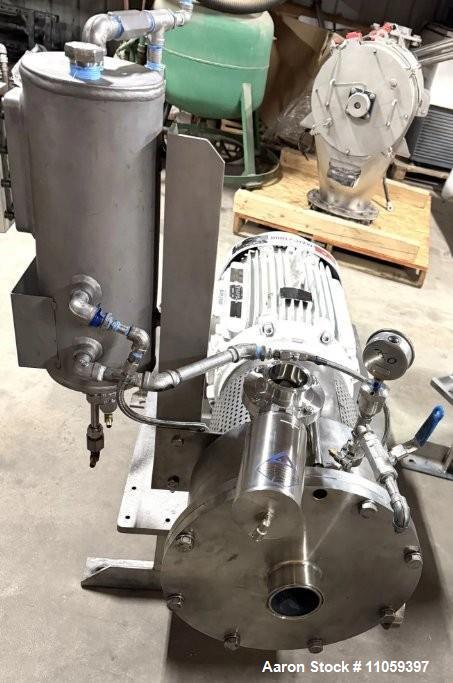 Used ROSS HSM-430SC Inline High Shear Mixer with SLIM Powder Injection System – 30 HP Explosion Proof Mixing Platform