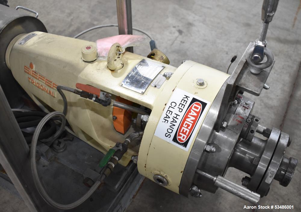 Siefer-Trigonal Emulsifier, Model SM 180/HK