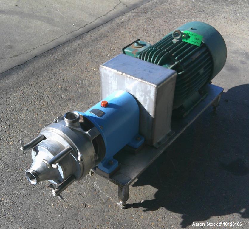 Used SPX Waukesha CMP Colloid Mill | Stainless Steel High Shear Milling System
