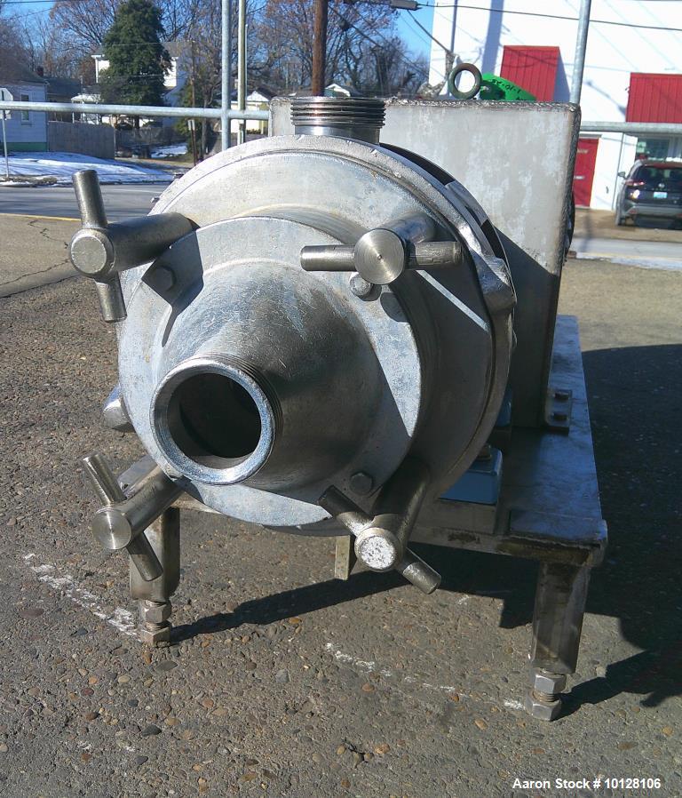 Used SPX Waukesha CMP Colloid Mill | Stainless Steel High Shear Milling System