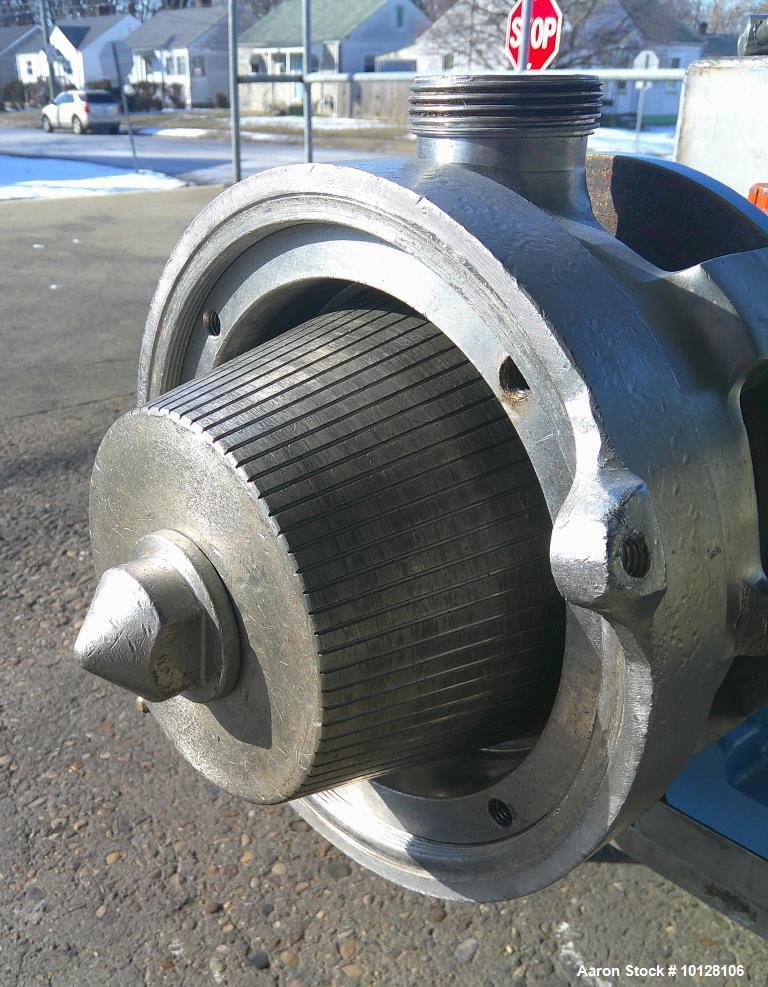 Used SPX Waukesha CMP Colloid Mill | Stainless Steel High Shear Milling System