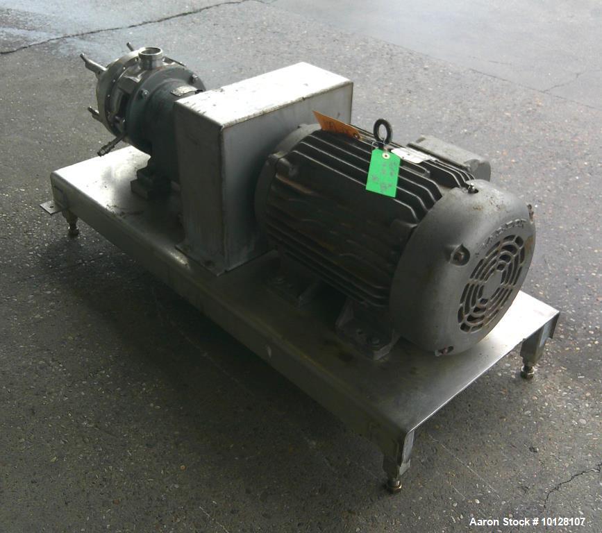 Used Waukesha MS Colloid Mill | Stainless Steel High Shear Milling System