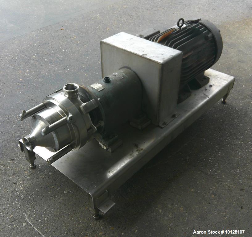 Used Waukesha MS Colloid Mill | Stainless Steel High Shear Milling System