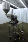 Used- Colloid Mill, 316 Stainless Steel. Approximate 5-1/2