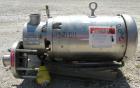 Used Admix Inline High Shear Pump, Model BSP 24C, 316 Stainless Steel. Approximately 10 to 30 gallons per minute capacity, tip speed 41 feet per second. 2.4