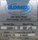 Used Admix Inline High Shear Pump, Model BSP 24C, 316 Stainless Steel. Approximately 10 to 30 gallons per minute capacity, tip speed 41 feet per second. 2.4