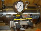 Unsed- Admix Inline High Shear Pump, Model BSP 24C, 316 Stainless Steel. Approximately 10 to 30 gallons per minute capacity, tip speed 41 feet per second. 2.4
