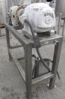 Used Charlotte Colloid Mill, Model SD 20, 316 stainless steel, sanitary design. Jacketed chamber approximately 7-1/2