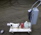 Used- Charlotte Colloid Mill, Model SD 2, 316 Stainless Steel, Sanitary Design. Jacketed chamber approximately 7-1/2