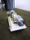 Used- Charlotte Colloid Mill, Model SD 2, 316 Stainless Steel, Sanitary Design. Jacketed chamber approximately 7-1/2