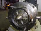 Used- Charlotte Colloid Mill, Model SD 2, 316 Stainless Steel, Sanitary Design. Jacketed chamber approximately 7-1/2