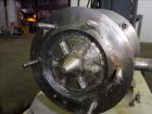 Used Charlotte Colloid Mill, Model SD 2, 316 Stainless Steel, Sanitary Design. Jacketed chamber approximately 7-1/2
