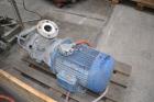 Used Fryma In-Line Colloid Mill, Model MZ-140, Stainless Steel. Approximate 2-7/8
