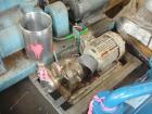 Used Gaulin Colloid Mill, Type 4D, stainless steel. Top feed hopper. 1 1/2
