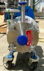 USED: Greerco horizontal inline colloid mill, model W250H, 316 stainless steel. Jacketed housing rated 90 psi at 300 deg F. Max inlet pressure 100 psi. Approximate 2-1/2