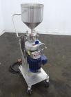 Used Greerco Vertical Colloid Mill, Model W250VB, 316 Stainless Steel. Rated approximately 20 gallons per minute depending on product. Approximately 2-1/2