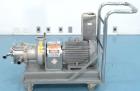 Used Greerco W500H In-Line Colloid Mill | High Shear Mixer | 10 HP | SS Rotor/Stator | Sanitary | Portable