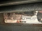 Used Greerco High Shear Mixer/ In-Line Colloid Mill, Model W500V. Horizontally mounted