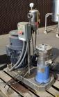 Used IKA Works Dispax Reactor High Shear Inline Disperser, Model DR 2000/10, Stainless Steel. Nominal flow rate 35 gallons per minute, nominal tip speed 4500 feet per minute. Driven by a 30hp, 3/60/2...