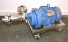 Used IKA Works Inline Dispax Reactor/High Shear, High Speed Disperser, Model DR3-6/6A, 316 Stainless Steel. Approximate 1
