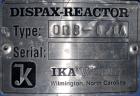 Used IKA Works Inline Dispax Reactor/High Shear, High Speed Disperser, Model DR3-6/6A, 316 Stainless Steel. Approximate 1