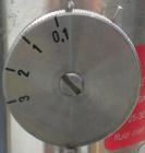 Used IKA Works Colloid Mill, Type MK2000/4, 304 Stainless Steel. Rated approximately 1.5 gallons per minute nominal flow. Jacketed chamber 2-1/2