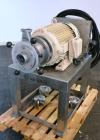 Used Probst & Class PUC Colloid Mill, Type K160/E, 316 Stainless Steel. Approximate 5’’ diameter chamber with a manually adjustable rotor and stator. 3-3/4’’ Threaded inlet and outlet. Driven by a 20...