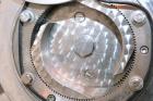 Used Probst & Class PUC Colloid Mill, Type K160/E, 316 Stainless Steel. Approximate 5’’ diameter chamber with a manually adjustable rotor and stator. 3-3/4’’ Threaded inlet and outlet. Driven by a 20...