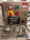 Used Quadro Model U20 Colloid Mill. Approximate capacity up to 4250 pounds an hour. Top feed, bottom discharge. Mounted on stainless steel frame with casters. Has 5HP 3/60/230/460V Reliance Drive UL ...