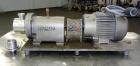 Used Waukesha Inline Shear Pump, Model SP4, 316 Stainless Steel. Nominal capacity to 30 gallons per minute at 150 psi at 3600 rpm to 300 degrees F. 2-1/2” Threaded inlet/outlet. Approximate 4-1/2” di...