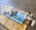 Used- SPX Waukesha Shear Pump, Model SP4, 316 Stainless Steel. Nominal capacity 30 GPM (114 liters/min). Maximum housing pre...