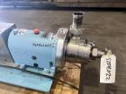 Used SPX Waukesha Shear Pump, Model SP4, 316 Stainless Steel. Nominal capacity 30 GPM (114 liters/min). Maximum housing pressure 150psi. Nominal speed 3600rpm. 2