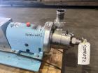 Used- SPX Waukesha Shear Pump, Model SP4, 316 Stainless Steel. Nominal capacity 30 GPM (114 liters/min). Maximum housing pre...