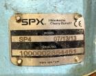 Used SPX Waukesha Shear Pump, Model SP4, 316 Stainless Steel. Nominal capacity 30 GPM (114 liters/min). Maximum housing pressure 150psi. Nominal speed 3600rpm. 2