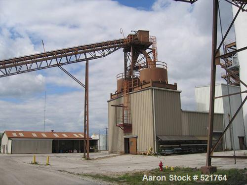 USED: Kennedy Van Saun Corporation, Danville PA, 6'0" diameter x 15'long ball mill. Ring gear mill, wet grinding, 9 ton limestone perhour, 24 rpm, outlet slurry 12 200 mesh @ 65% solids by weight, ru...