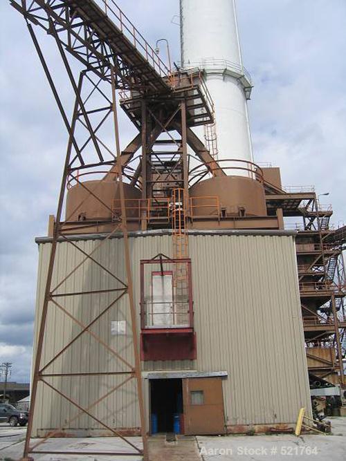 USED: Kennedy Van Saun Corporation, Danville PA, 6'0" diameter x 15'long ball mill. Ring gear mill, wet grinding, 9 ton limestone perhour, 24 rpm, outlet slurry 12 200 mesh @ 65% solids by weight, ru...
