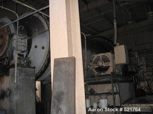 USED: Kennedy Van Saun Corporation, Danville PA, 6'0" diameter x 15'long ball mill. Ring gear mill, wet grinding, 9 ton limestone perhour, 24 rpm, outlet slurry 12 200 mesh @ 65% solids by weight, ru...