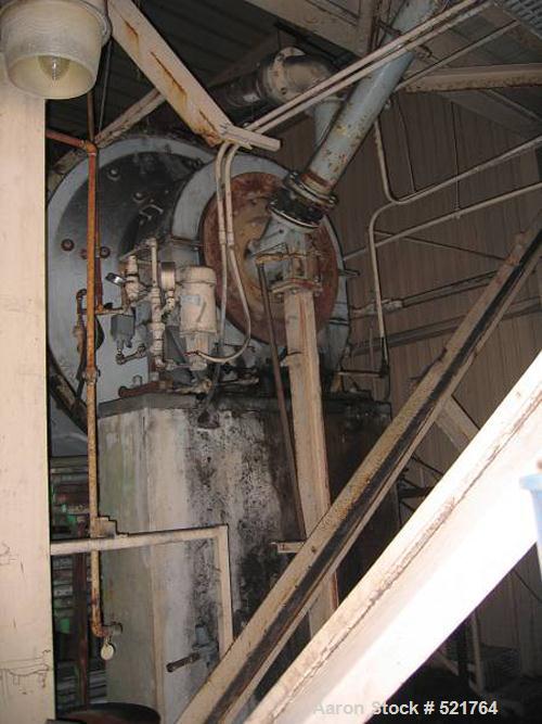 USED: Kennedy Van Saun Corporation, Danville PA, 6'0" diameter x 15'long ball mill. Ring gear mill, wet grinding, 9 ton limestone perhour, 24 rpm, outlet slurry 12 200 mesh @ 65% solids by weight, ru...