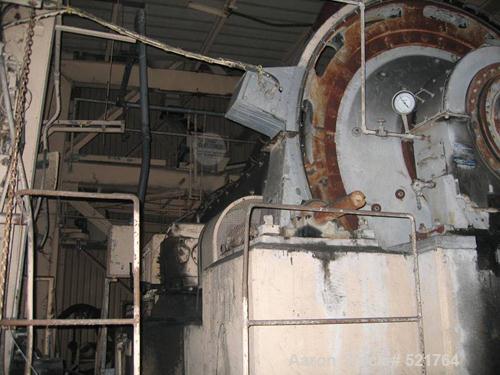 USED: Kennedy Van Saun Corporation, Danville PA, 6'0" diameter x 15'long ball mill. Ring gear mill, wet grinding, 9 ton limestone perhour, 24 rpm, outlet slurry 12 200 mesh @ 65% solids by weight, ru...