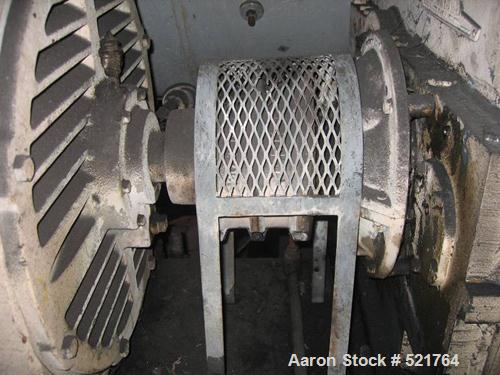USED: Kennedy Van Saun Corporation, Danville PA, 6'0" diameter x 15'long ball mill. Ring gear mill, wet grinding, 9 ton limestone perhour, 24 rpm, outlet slurry 12 200 mesh @ 65% solids by weight, ru...