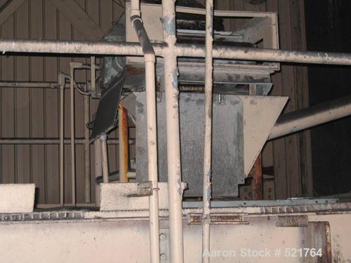 USED: Kennedy Van Saun Corporation, Danville PA, 6'0" diameter x 15'long ball mill. Ring gear mill, wet grinding, 9 ton limestone perhour, 24 rpm, outlet slurry 12 200 mesh @ 65% solids by weight, ru...