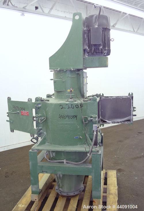 Used Carbon Steel Rietz Vertical Disintegrator, Model RD-12