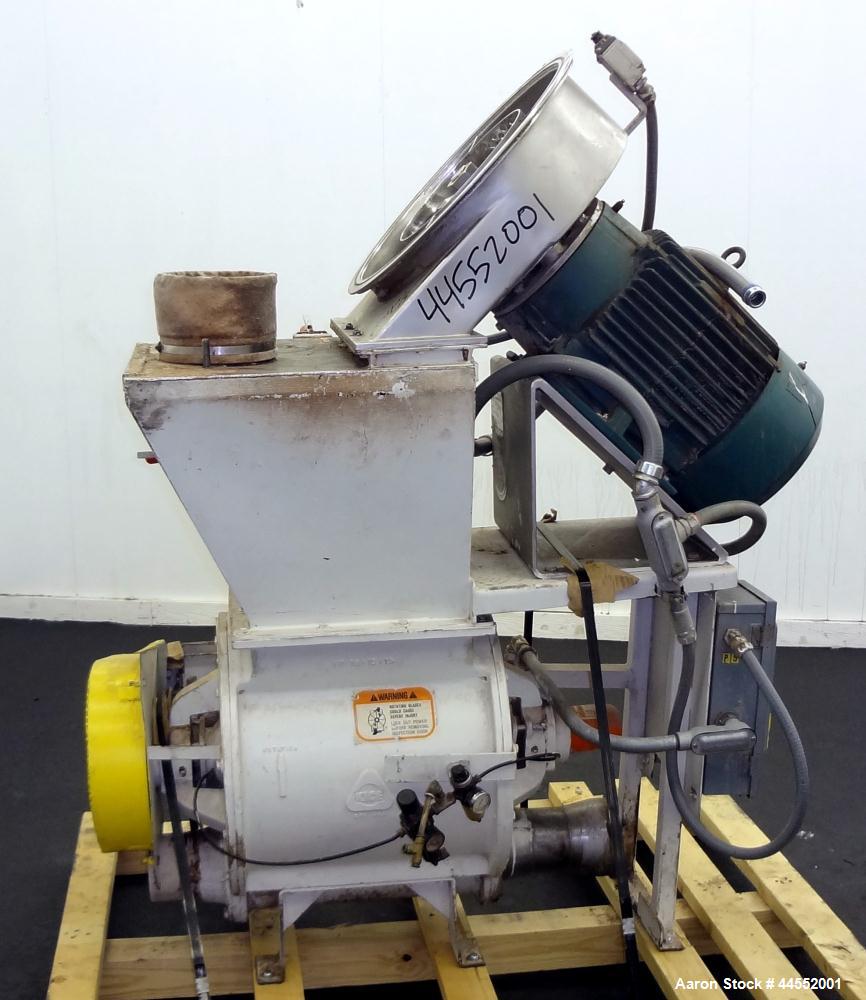 Used Stainless Steel Rietz Angle Disintegrator, Model RP-12-K122