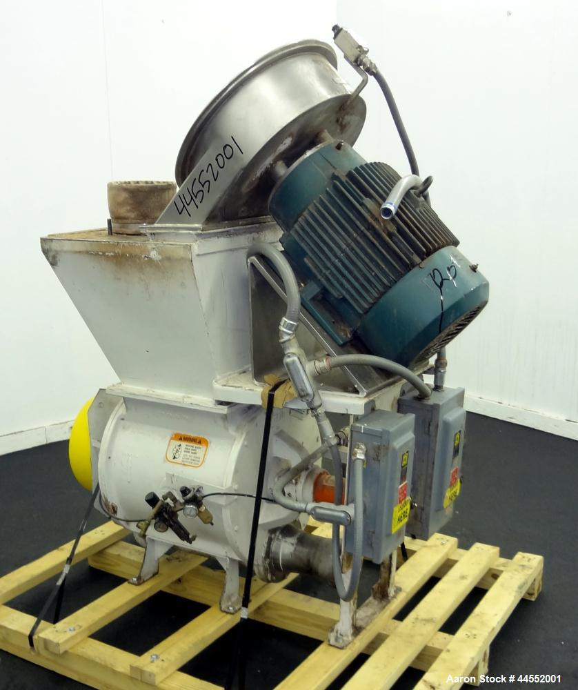 Used Stainless Steel Rietz Angle Disintegrator, Model RP-12-K122
