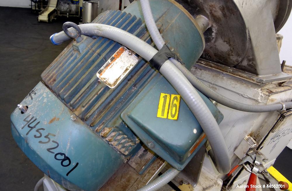 Used Stainless Steel Rietz Angle Disintegrator, Model RP-12-K122