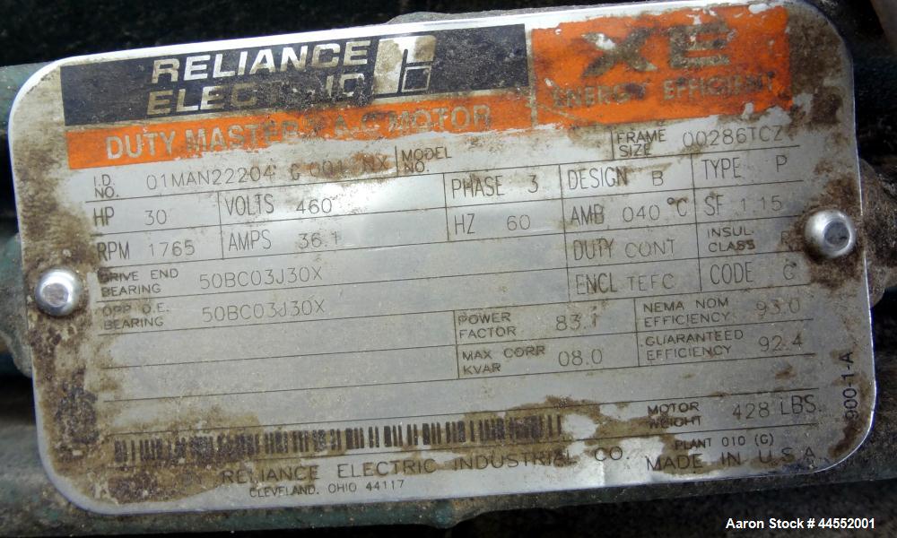 Used Stainless Steel Rietz Angle Disintegrator, Model RP-12-K122