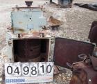 Used Rietz Vertical Disintegrator, Model RD18, Carbon Steel. Chamber measures approximately 18
