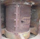 Used Rietz Vertical Disintegrator, Model RD18, Carbon Steel. Chamber measures approximately 18